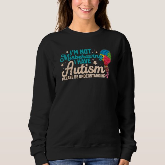 Autism Awareness Kids Autistic Support Tolerance Sweatshirt (Vorderseite)