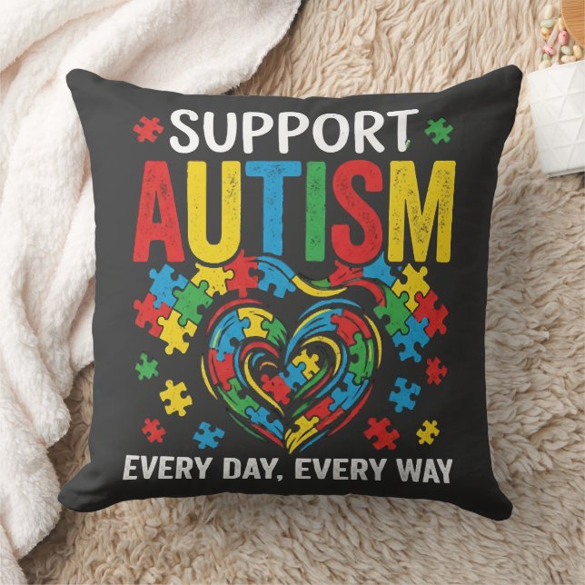 Autism awareness kissen (Decke)
