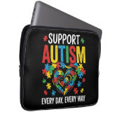 Autism awareness laptopschutzhülle (Vorne Rechts)