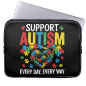 Autism awareness laptopschutzhülle (Vorderseite)