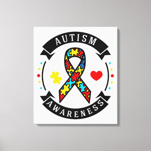 Autism Awareness Leinwanddruck (Vorderseite)