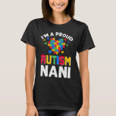 Autism Awareness Matching Family I'm a Proud Autis T-Shirt (Vorderseite)