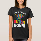 Autism Awareness Matching Family I'm a Proud Autis T-Shirt (Vorderseite)