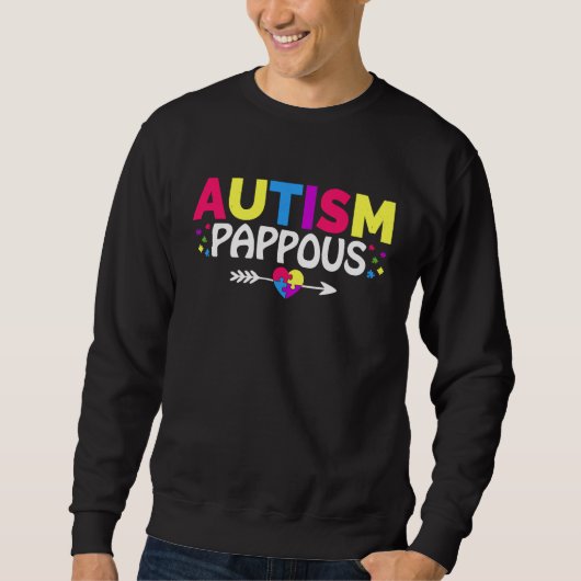 Autism Awareness Month Family Matching Cute Autism Sweatshirt (Vorderseite)