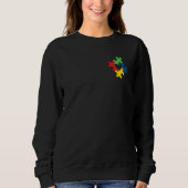 Autism Awareness Month Puzzle Sweatshirt (Vorderseite)