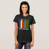 Autism Awareness Month Support Seeing the World Di T-Shirt (Vorne ganz)