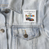 Autism Awareness Pin  Badge I'm not ignoring you Button (Beispiel)