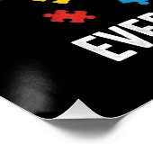 Autism awareness poster (Ecke)