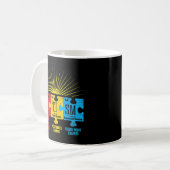 Autism Awareness Puzzle Chemical Element Kaffeetasse (Vorderseite Links)