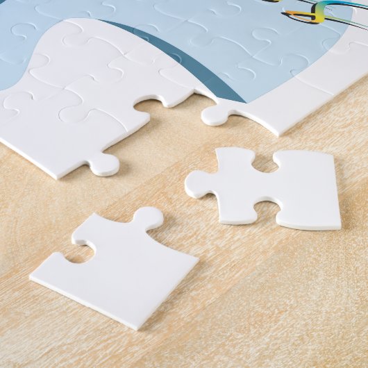 Autism Awareness Puzzle Piece Puzzle (Seite)