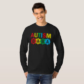 Autism Awareness Puzzle Ribbon Proud Autism Baba T-Shirt (Vorne ganz)
