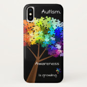Autism Awareness Puzzle Tree Smart Phone Case (Rückseite)