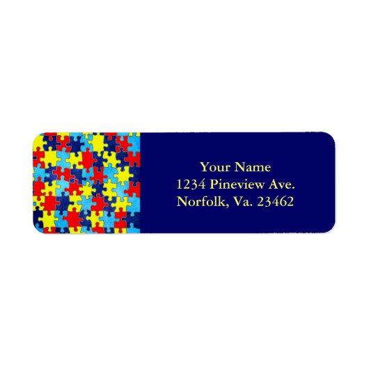 Autism Awareness-Puzzle von Shirley Taylor (Vorne)