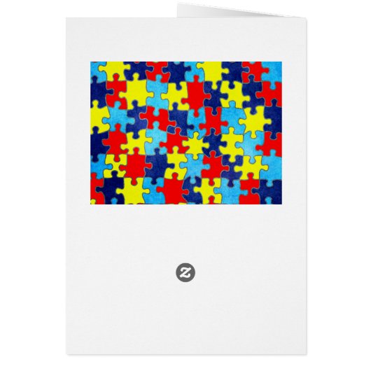 Autism Awareness-Puzzle von Shirley Taylor (Hinten)