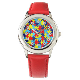 Autism Awareness-Puzzle von Shirley Taylor Armbanduhr