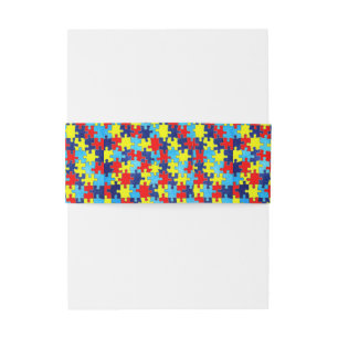 Autism Awareness-Puzzle von Shirley Taylor Einladungsbanderole