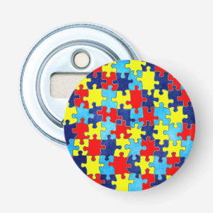 Autism Awareness-Puzzle von Shirley Taylor Flaschenöffner
