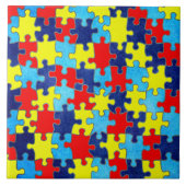 Autism Awareness-Puzzle von Shirley Taylor Fliese (Vorderseite)