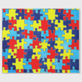 Autism Awareness-Puzzle von Shirley Taylor Geschenkpapier (Flach)