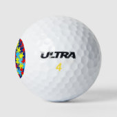 Autism Awareness-Puzzle von Shirley Taylor Golfball (Logo)