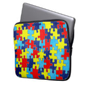 Autism Awareness-Puzzle von Shirley Taylor Laptopschutzhülle (Vorderseite Links)
