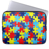 Autism Awareness-Puzzle von Shirley Taylor Laptopschutzhülle (Vorderseite)