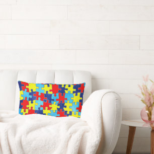 Autism Awareness-Puzzle von Shirley Taylor Lendenkissen