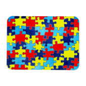 Autism Awareness-Puzzle von Shirley Taylor Magnet (Horizontal)