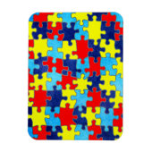 Autism Awareness-Puzzle von Shirley Taylor Magnet (Vertikal)