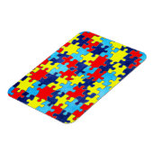 Autism Awareness-Puzzle von Shirley Taylor Magnet (Linke Seite)