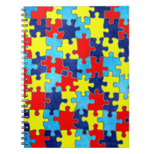 Autism Awareness-Puzzle von Shirley Taylor Notizblock