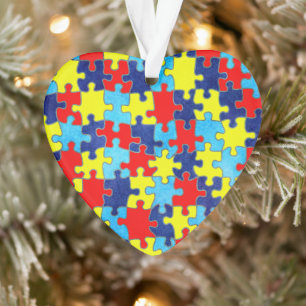 Autism Awareness-Puzzle von Shirley Taylor Ornament