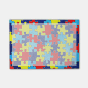 Autism Awareness-Puzzle von Shirley Taylor Post-it Klebezettel