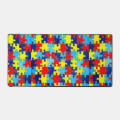 Autism Awareness-Puzzle von Shirley Taylor Schreibtischunterlage (Vorderseite)