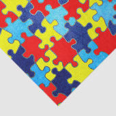 Autism Awareness-Puzzle von Shirley Taylor Seidenpapier (Ausschnitt)