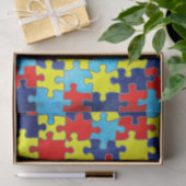Autism Awareness-Puzzle von Shirley Taylor Seidenpapier (Geschenk)