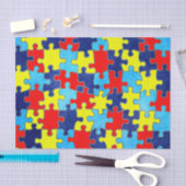 Autism Awareness-Puzzle von Shirley Taylor Seidenpapier (Handwerk)