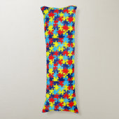 Autism Awareness-Puzzle von Shirley Taylor Seitenschläferkissen (Vorderseite Vertikal)