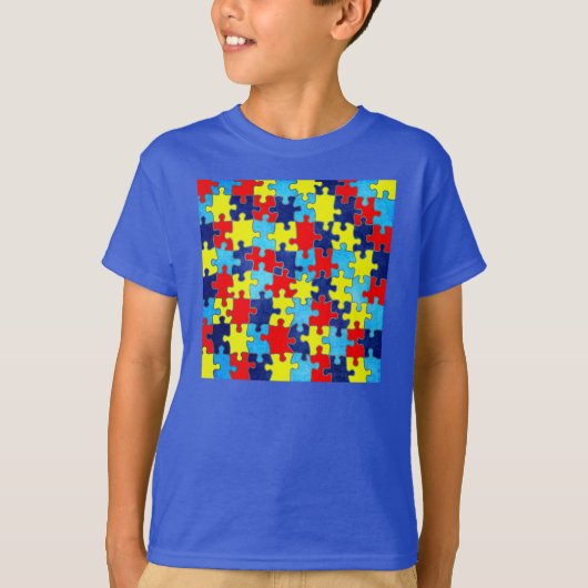 Autism Awareness-Puzzle von Shirley Taylor T-Shirt (Vorderseite)