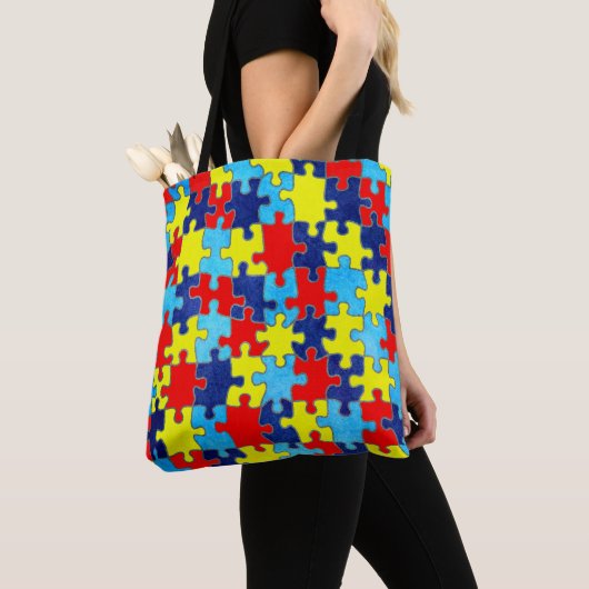 Autism Awareness-Puzzle von Shirley Taylor Tasche (Von Nahem)