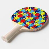 Autism Awareness-Puzzle von Shirley Taylor Tischtennis Schläger (Vorderseite)
