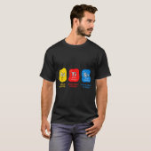 Autism awareness science periodic table elements T-Shirt (Vorne ganz)