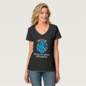 Autism Awareness See World Differently T-Shirt (Vorderseite Vollansicht)