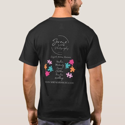 Autism Awareness SLP Shirt Dark text (Rückseite)