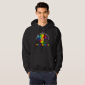 Autism Awareness Sunflower Accept Understand Love  Hoodie (Vorne ganz)