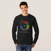 Autism Awareness Sunflower Accept Understand Love T-Shirt (Vorne ganz)