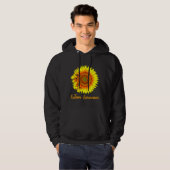 Autism Awareness Sunflower  Puzzle Pieces Hoodie (Vorne ganz)