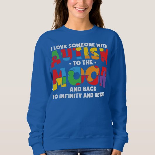 AUTISM AWARENESS Support Autismus Kids for Mama Va Sweatshirt (Vorderseite)