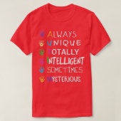 AUTISM AWARENESS Support Autismus Kids for Mama Va T-Shirt (Design vorne)