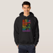 Autism Awareness Support Care Acceptance Ally Groo Hoodie (Vorne ganz)